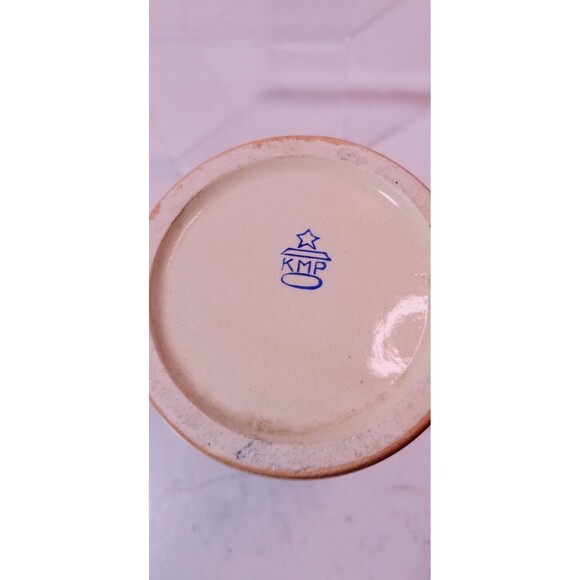 Vintage KMP Ceramic Beer Stein German Man Woman Countryside Castle Breweriana - Picture 4 of 5